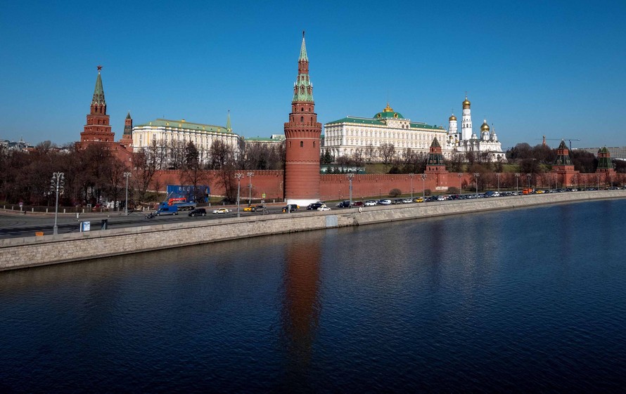 Điện Kremlin, nơi ở và làm việc chính thức của các Tổng thống Nga. (Ảnh: CNN)