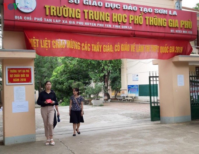 Kỳ thi tốt nghiệp THPT năm nay, tỉnh Sơn La có hơn 11.600 thí sinh đăng ký dự thi ở 33 điểm thi, với hơn 510 phòng thi ở 12 huyện, thành phố. Ảnh: VOV.