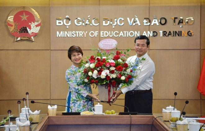 PGS.TS Nguyễn Thu Thuỷ được bổ nhiệm làm Vụ trưởng Vụ Giáo dục Đại học.
