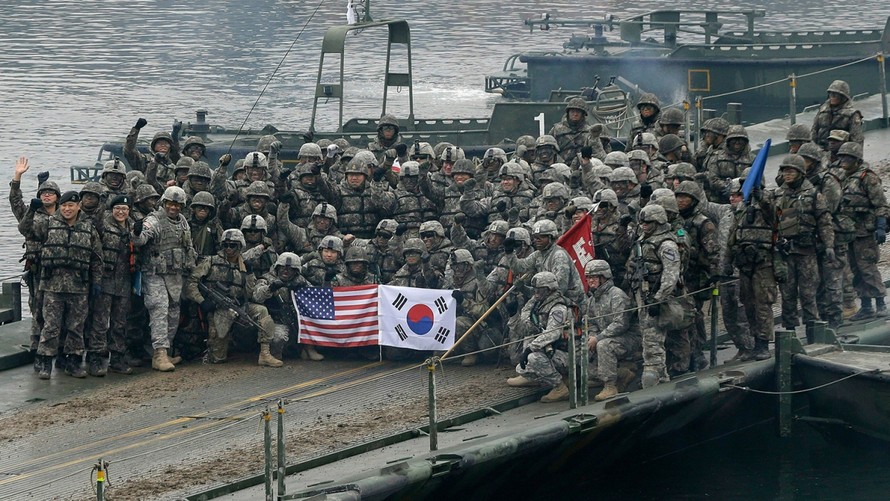 Mỹ trả lại quyền kiểm soát 12 căn cứ quân sự cho Hàn Quốc. (Ảnh: Bộ Quốc phòng Mỹ).