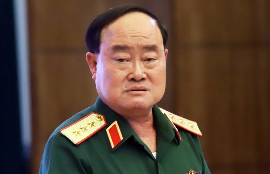 Thượng tướng Trần Đơn, Thứ trưởng Quốc phòng. Ảnh:Hoàng Thùy