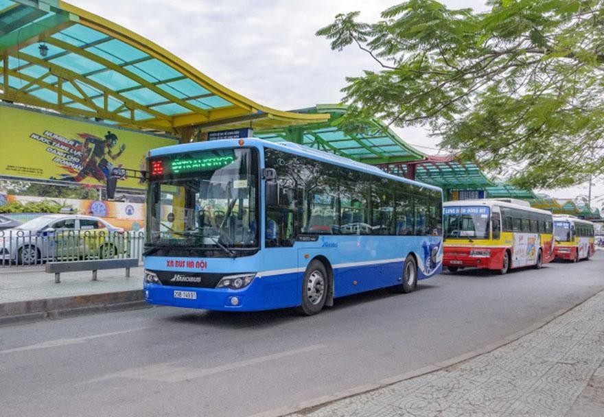 Hà Nội điều chỉnh lộ trình 19 tuyến buýt để phục vụ Đại hội Đảng