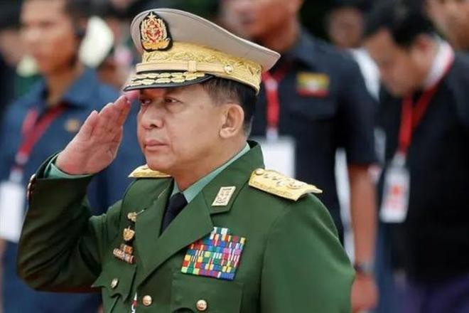 Tổng tư lệnh quân đội Min Aung Hlaing. (Ảnh: Reuters)