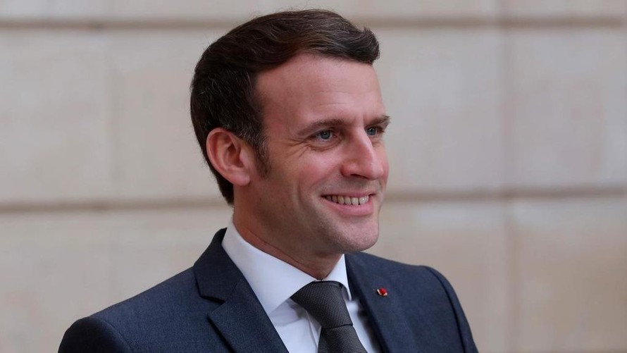 Tổng thống Pháp Emmanuel Macron tại Paris ngày 5/2. Ảnh: AFP.