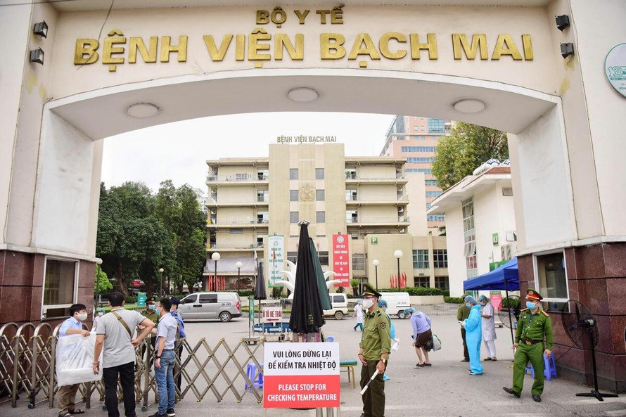 19 nhân viên y tế BV Bạch Mai tiếp xúc với BN 3491 đã có kết quả âm tính