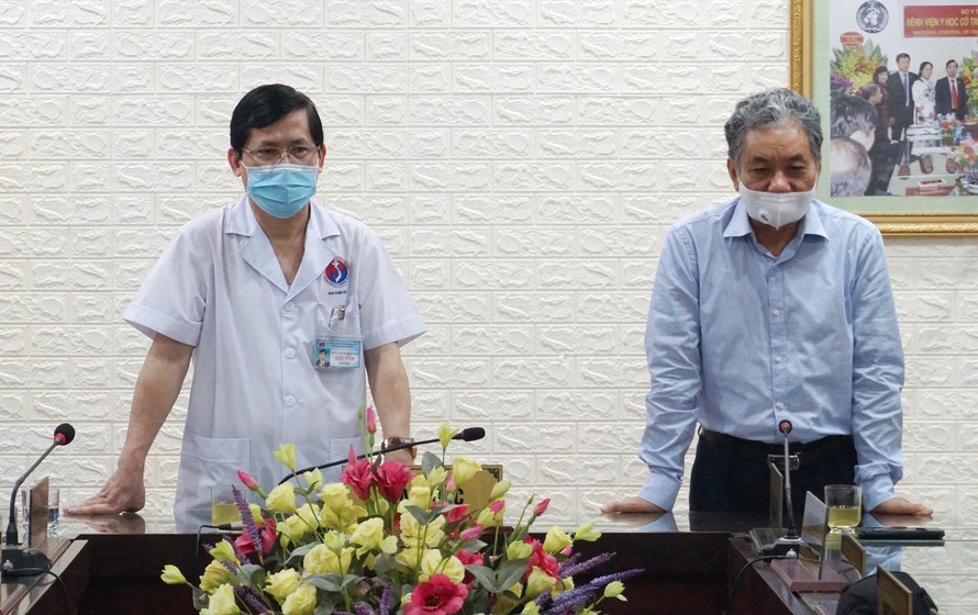 Ông Trương Mạnh Tiến, Giám đốc Quỹ Gieo mầm Xanh hạnh phúc chia sẻ với những khó khăn, vất vả của các bác sỹ - "chiến sỹ áo trắng" trong công tác phòng chống Covid-19.
