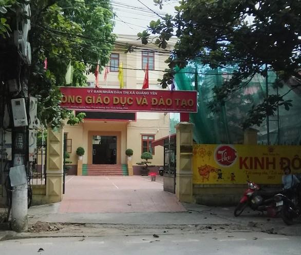 Quảng NInh: Bắt tạm giam 6 đối tượng vi phạm đấu thầu tại Phòng Giáo dục và Đào tạo Quảng Yên