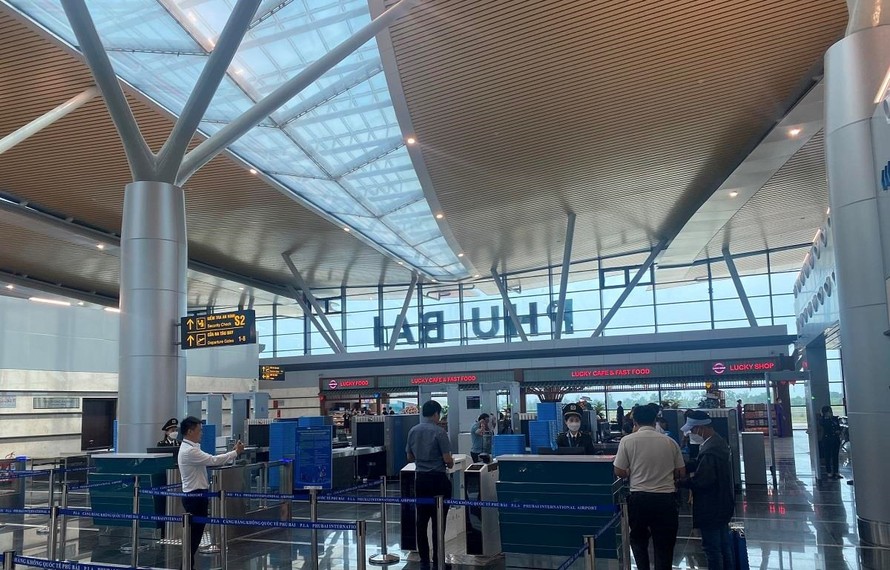 Nhà ga hành khách T2 sân bay Phú Bài chính thức hoạt động