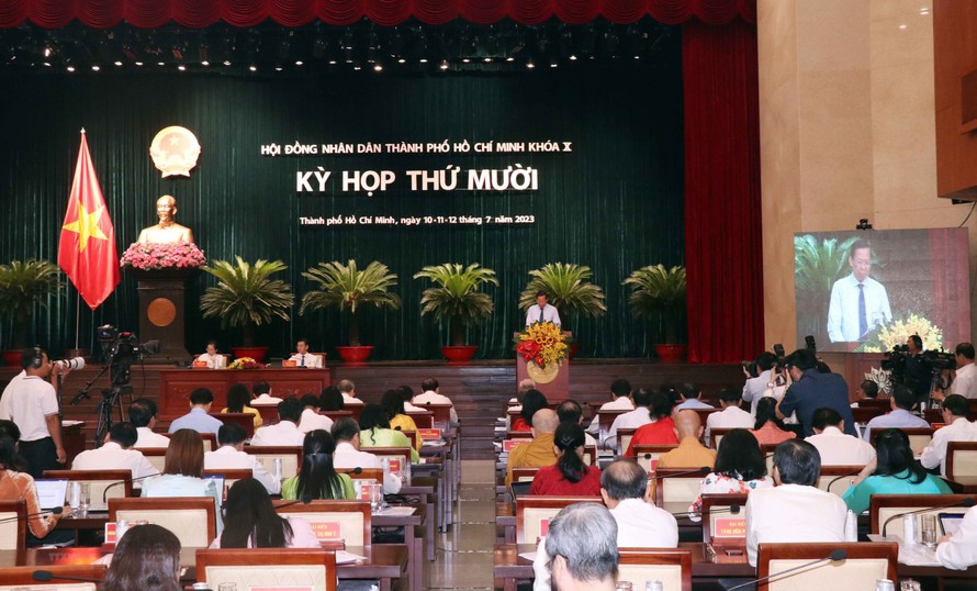 Khai mạc Kỳ họp thứ X Hội đồng nhân dân Thành phố Hồ Chí Minh khóa X
