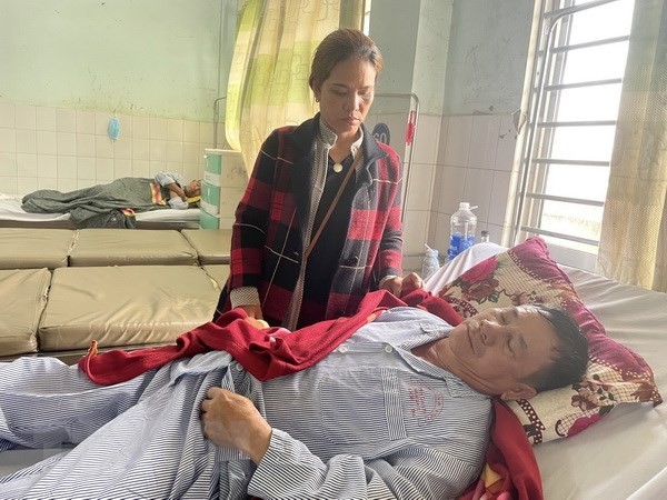 Tài xế Nguyễn Tú Sinh - người may mắn sống sót sau vụ tai nạn kinh hoàng khiến 3 thành viên của Câu lạc bộ Bóng đá Hoàng Anh Gia Lai tử vong hiện đang được điều trị tại Bệnh viện Đa khoa tỉnh Gia Lai.