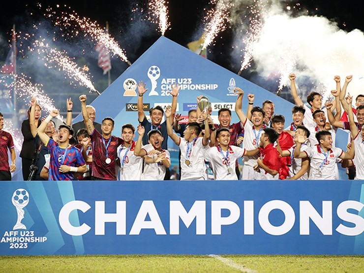 Tuyển U23 Việt Nam được thưởng 1,8 tỉ đồng vì giành chức vô địch U23 Đông Nam Á