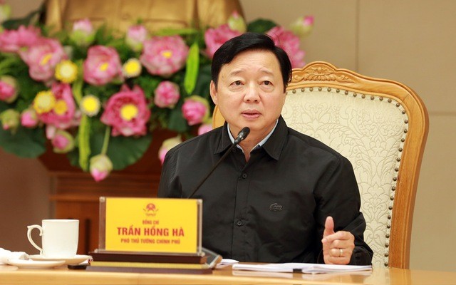 Phó Thủ tướng Trần Hồng Hà (Ảnh VGP)