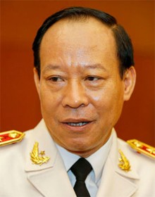 Thượng tướng Lê Quý Vương, Thứ trưởng Bộ Công an.