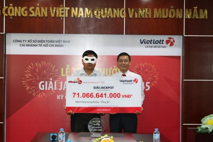 Tần suất trúng Jackpot ở Việt Nam dày hơn cả Mỹ