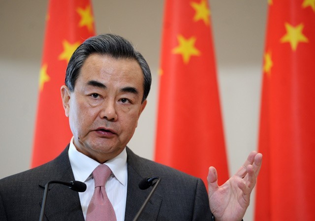 Bộ trưởng Ngoại giao Trung Quốc Vương Nghị. Ảnh: AFP.