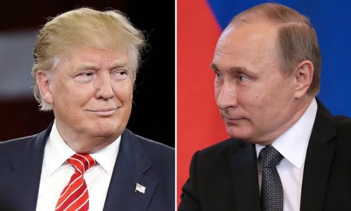 Ông Trump và ông Putin. Ảnh: AP