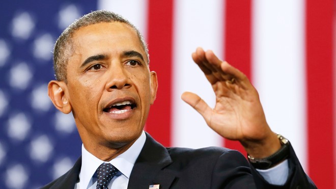  Tổng thống Mỹ Barack Obama. Ảnh: Reuters. 