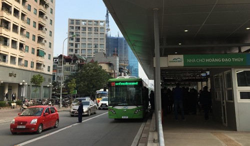 Tuyến BRT vận hành thử nghiệm hôm 17/12.