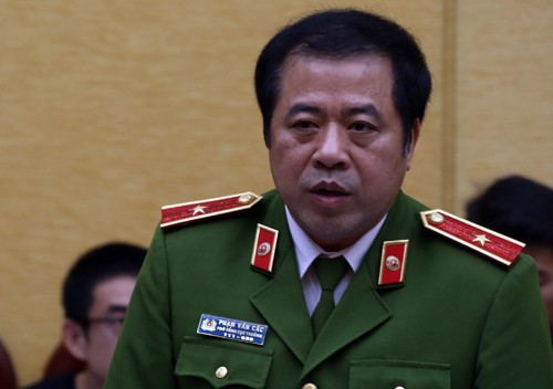  Thiếu tướng Phạm Văn Các, Phó tổng cục trưởng Tổng Cục Cảnh sát. Ảnh: Bá Đô