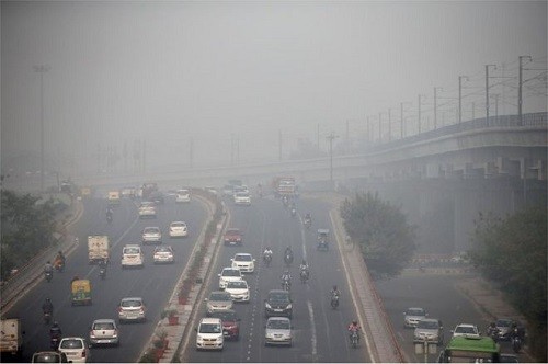  Delhi là một trong những thành phố ô nhiễm nhất thế giới. Ảnh: Reuters