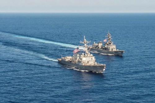  Nhật Bản khẳng định sẽ tiếp tục ủng hộ các hoạt động bảo vệ tự do hàng hải ở Biển Đông. Ảnh minh họa: Reuters