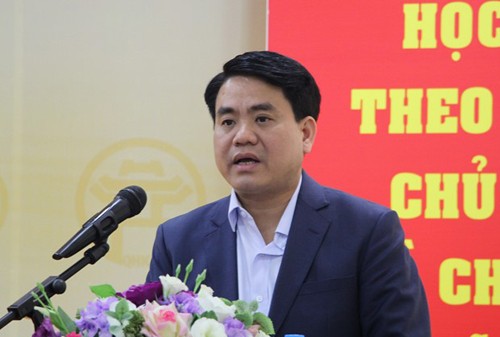 Chủ tịch Hà Nội Nguyễn Đức Chung.