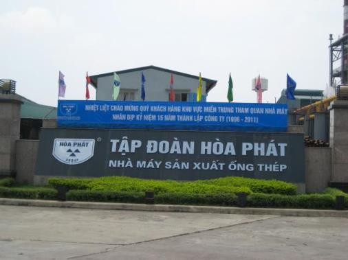 Chính phủ thông qua chủ trương đầu tư Dự án Gang thép Hòa Phát Dung Quất