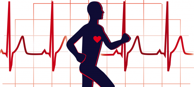 Trong lúc tập thể dục, có thể bạn đã bỏ qua rất nhiều biểu hiện sớm của bệnh tim mạch. Ảnh: MyHeart. 