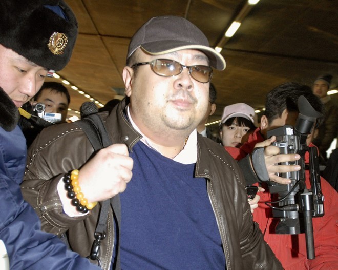 Ông Kim Jong Nam đến Bắc Kinh năm 2007. 