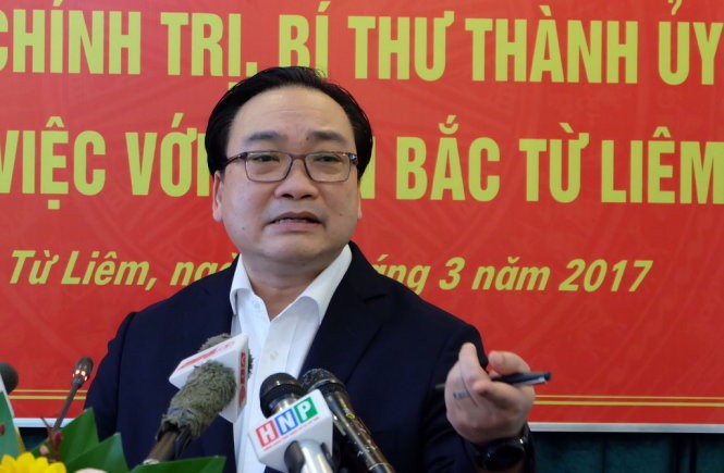 Bí thư Thành ủy Hà Nội Hoàng Trung Hải khẳng định những trường hợp cố tình vi phạm cần rút giấy phép kinh doanh