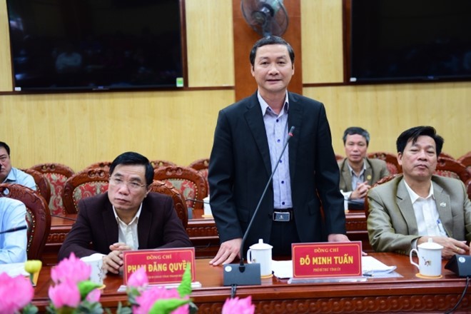 Phó bí thư Tỉnh uỷ Thanh Hoá Đỗ Minh Tuấn cho biết ngày mai sẽ có kết luận thanh tra vụ hot girl xứ Thanh "thăng tiến thần tốc".