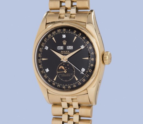 Sắp đấu giá đồng hồ Rolex của vua Bảo Đại, dự kiến 1,5 triệu USD