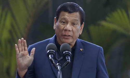  Tổng thống Philippines Rodrigo Duterte. Ảnh: Inquirer