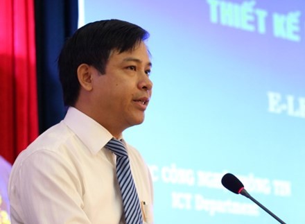  Ông Nguyễn Sơn Hải, Cục trưởng Cục Công nghệ thông tin, Bộ giáo dục.