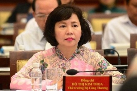 Thứ trưởng Bộ Công thương Hồ Thị Kim Thoa.