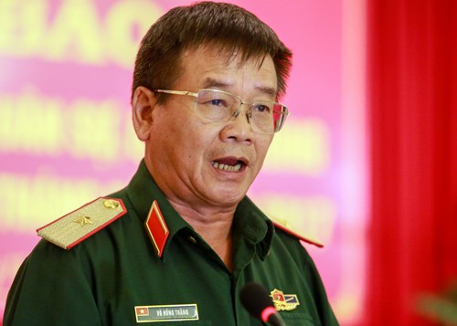  Thiếu tướng Võ Hồng Thắng, Cục trưởng Kinh tế, Bộ Quốc phòng. Ảnh: Nguyễn Thành