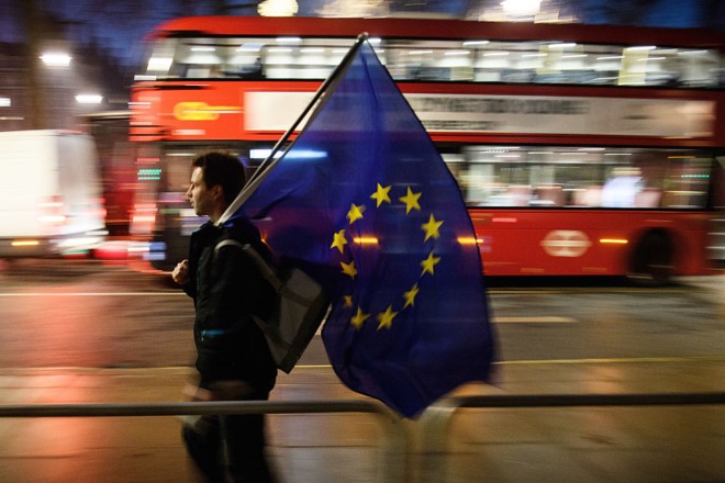 Một năm sau ngày bỏ phiếu rời EU, nước Anh vẫn trong tình trạng chia rẽ sâu sắc. Ảnh: Reuters.