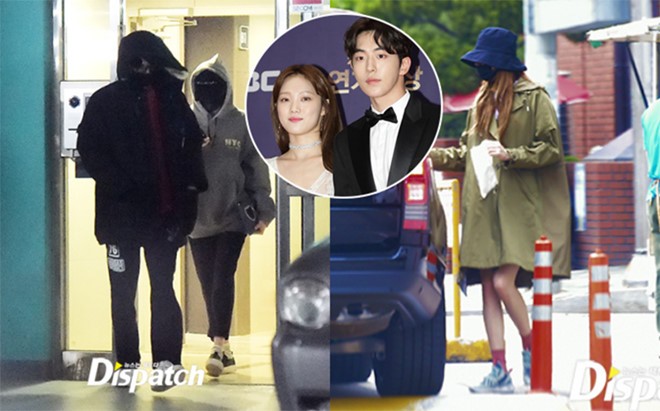 Bằng chứng hẹn hò của Nam Joo Hyuk và Lee Sung Kyung được Dispatch tung ra vào tháng 4.