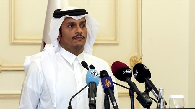 Bộ trưởng Ngoại giao Qatar Mohammed bin Abdulrahman al-Thani. Ảnh: Getty.