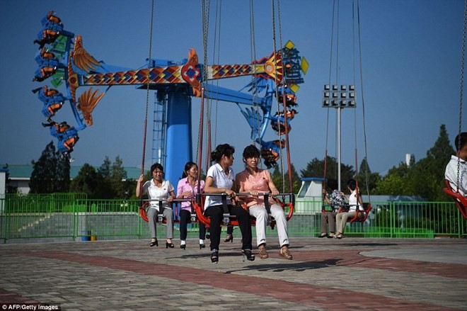 Một công viên giải trí ở Triều Tiên. (Nguồn: AFP/Getty Images)