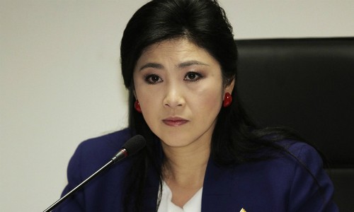 Cựu thủ tướng Thái Lan Yingluck.