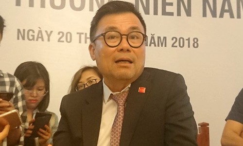 Chủ tịch Công ty cổ phần Chứng khoán SSI, Nguyễn Duy Hưng. Ảnh: Hà Thanh