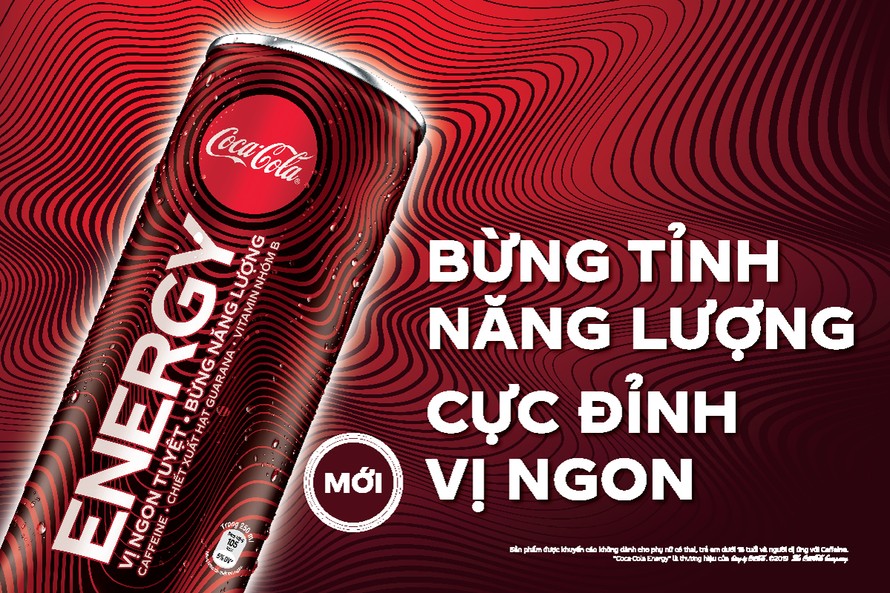 Coca - Cola chính thức ra mắt nước tăng lực Coca-Cola® Energy tại Việt Nam