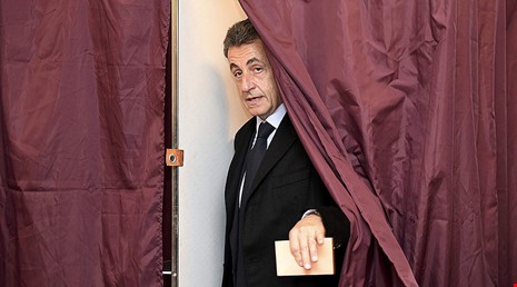 Cựu Tổng thống Pháp Nicolas Sarkozy thất bại trong tranh cử sơ bộ. Ảnh: RT