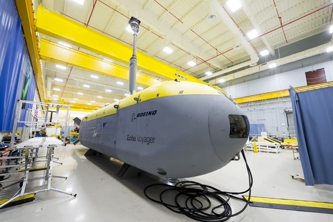 Mẫu tàu ngầm không người lái Echo Voyager của tập đoàn Boeing. Ảnh: Boeing.