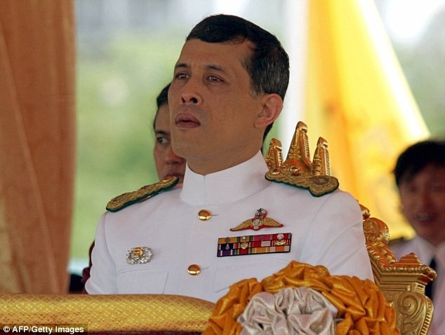 Thái tử Vajiralongkorn là người được hoàng gia Thái Lan chỉ định kế vị ngôi vua. Ảnh: AFP/Getty.