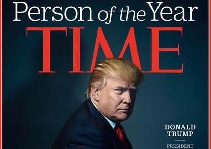 Ông Trump trên trang bìa tạp chí TIME. Ảnh: TIME.