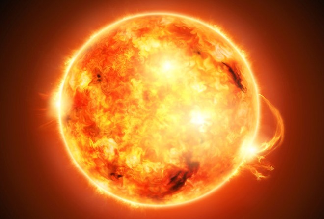 Những tản nhật hoa có nhiệt độ gấp 500 lần bề mặt Mặt trời. 