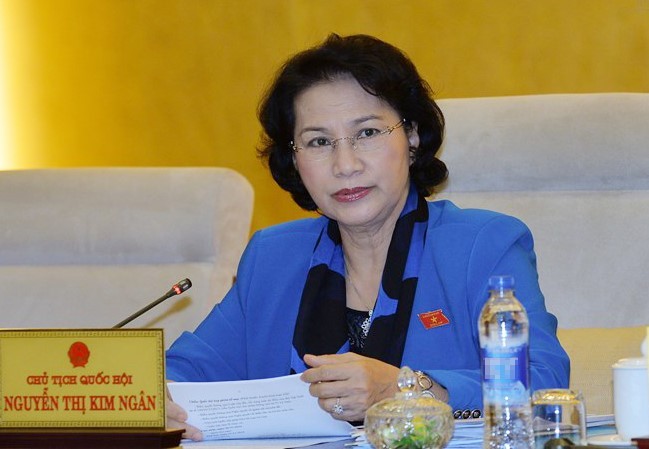 Chủ tịch Quốc hội Nguyễn Thị Kim Ngân. Ảnh: Quochoi.vn. 