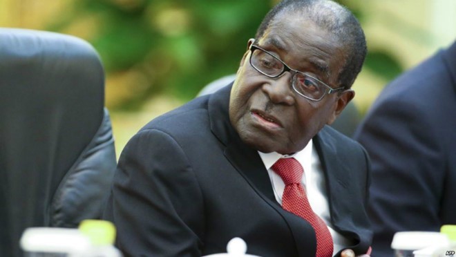 Tổng thống Zimbabwe Robert Mugabe. Ảnh: AFP.